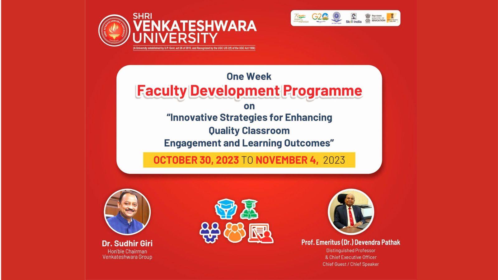 Conclusion Of Faculty Development Program Venkateshwara Group Of Institution 