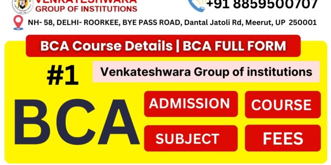 BCA Full Form: Course Details, Fees, Duration, salary and Career Opportunities after BCA"