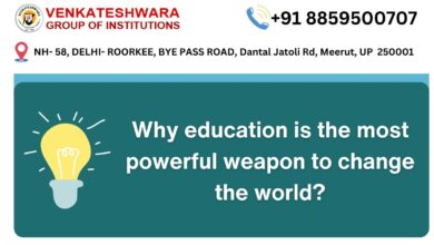 Education is the most powerful weapon