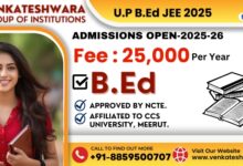 UP B.ED JEE 2025