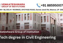 B.Tech degree in Civil Engineering           