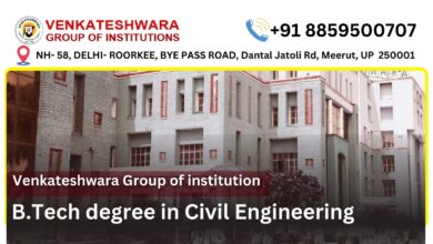 B.Tech degree in Civil Engineering           