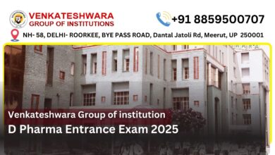 D Pharma Entrance Exam 2025