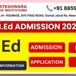 M.Ed Admission 2025: Dates, Fees, Process, and Required Documents